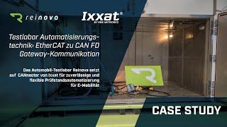 Case Study: Testlab Automatisierungstechnik: EtherCAT-zu-CAN-FD-Gateway-Kommunikation