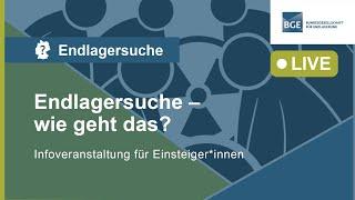 BGE: Endlagersuche – wie geht das?