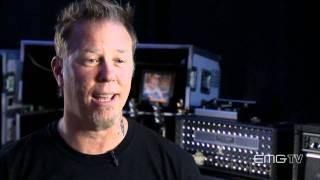 James Hetfield of Metallica talks about getting his signature tone with EMGtv