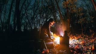 Fall Hammock Camping by Junk in the Wet and Cold