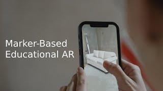 Marker-Based Educational AR Experience  | Augmented Reality | Pratham Shetty | Unity3D Developer.