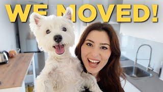 New LIFE, new city with our Westie dog | Apartment Tour