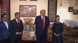 WATCH: Trump visits Vietnamese restaurant in Falls Church