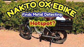 Park Metal Detecting: BLACK FRIDAY 50% OFF  Nakto OX eBike!