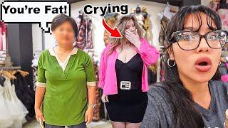 RUDE MALL EMPLOYEE BODY SHAMES MY MOM! *CAUGHT ON CAMERA*