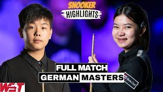 Gong Chenzhi vs Mink Nutcharut Full Match Highlights | German Masters Qualifiers Snooker 2024 