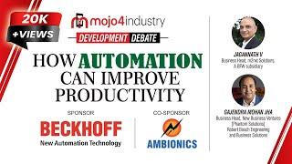 How Automation Can Improve Productivity | mojo4industry Development Debate