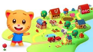 Talking Ginger Playground! The best way to learn is through play - Kids Game