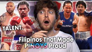 A TALENTED COUNTRY! (FILIPINOS Who Made PINOYS Proud #2 | Reaction)