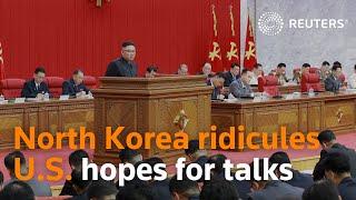 North Korea ridicules U.S. hopes for talks