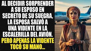 Al decidir sorprender a su esposo en secreto de su suegra, la esposa salvó a una vidente en la...