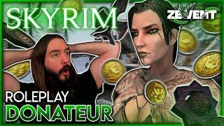 ROLEPLAY DONATEUR EN SURVIE - RUN ZEVENT | Légendaire (Difficulté MAX) | Skyrim Anniversary Edition