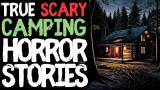 True Camping / Hiking / Deep Woods Scary Horror Stories for Sleep | Black Screen With Rain Sounds