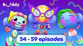 Buddy's Adventures Compilation #10 | Buddy the Robot | Learning Cartoons for Kids | English for kids