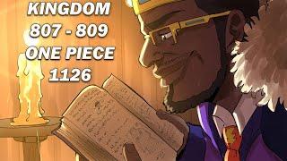 One Piece Ch 1126 (NOW) - Kingdom Ch 807 to 809 (DONE) LIVE Reactions