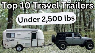 Top 10 Campers for a Jeep Wrangler or other Mid-Size SUVs (2024)