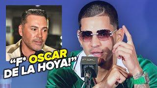 "F*** Oscar De La Hoya!" Edgar Berlanga LASHES OUT at Oscar over his trash talk!