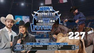 2024 NCHA Metallic Cat World Championship Futurity Open Finals | Full Broadcas