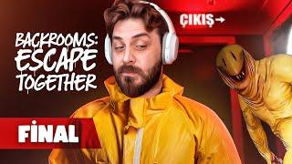 AKLIN SINIRLARINI ZORLAYAN ODA! | BACKROOMS: ESCAPE TOGETHER | FİNAL