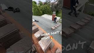 Roofing in 2023! The grind don’t stop!!(#shorts )(#work )(#roofing )