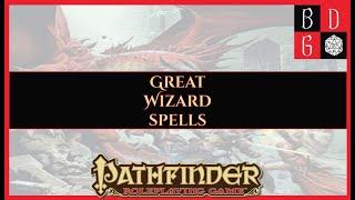 |1e |Great Wizard Spells