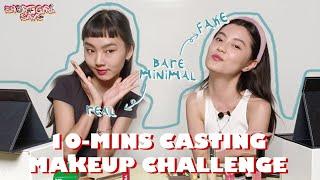 Nicole Liew's 10 mins casting makeup challenge | Short Girl Says Ep 4 [ENG SUB]