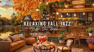 Jazz Relaxing Music & Cozy Fall Coffee Shop Ambience  Smooth Jazz Instrumental Music to Study, Work