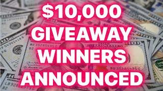 WINNER ANNOUNCEMENT - Harlembling $10,000 Raffle Giveaway!