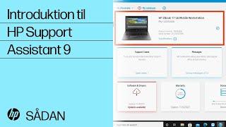 Introduktion til HP Support Assistant 9 | HP Support Assistant | HP Support