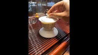Cách pha trà bằng chén khải (sancai)