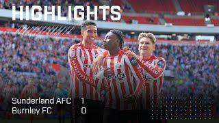 Mundle Downs Clarets | Sunderland AFC 1 - 0 Burnley FC | EFL Championship Highlights