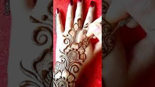 Simple mehndi design | stylish arabic mehndi design | mehndi design