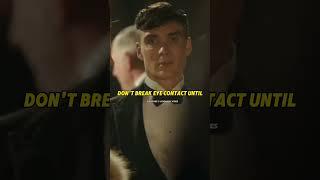 Eye Contact | Thomas Shelby | #trendings | Attitude shorts #quotes