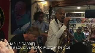 Charlie Gabriel @ Louisiana Music Factory, May 8, 2023