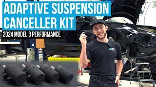 Adaptive Suspension Error Canceller Kit Install Guide for 2024+ Tesla Model 3 Performance