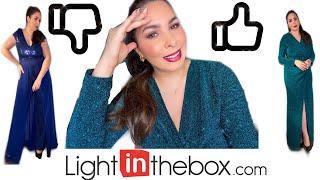 LIGHT IN THE BOX : Try On Haul Robes de Soirée à -40€/ Attentes vs Réalité