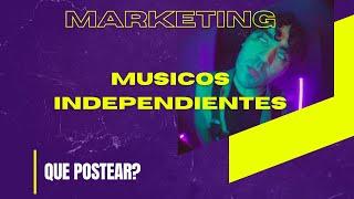 ️Estrategia Marketing Musical | Ideas de Contenido para Músicos Independientes ️