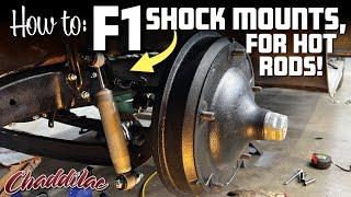 Hot Rod Shock mounts!! Ford F1 Shock mounts twist and bend!