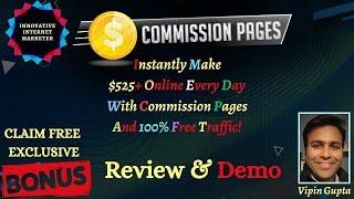   ‘’Commission Pages’’ Review + Bonus Bundle Shocking Info! Check It Out 