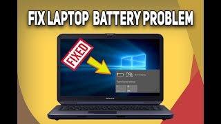 5 Ways to FIX Laptop Battery Not Charging | Laptop Battery Fix | Tech Zaada