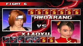 Tekken 3 Team Battle Mode Hwoarang 1 vs 8