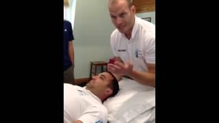 Osteopathic - mid cervical manipulation