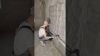штукатурка стен по маякам #ошибкиремонта