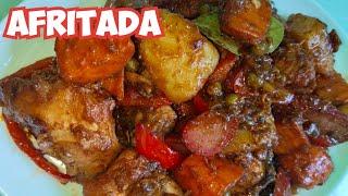 EASY AFRITADA RECIPE |Ate Janet Vlogs