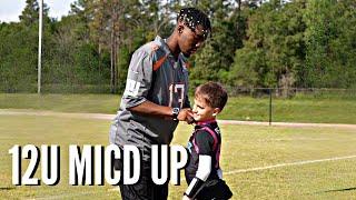 We Mic’d up our 12u 7v7 team! | Blur 7v7