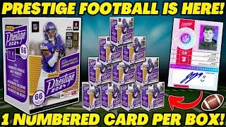 *ROOKIE ON CARD AUTO FROM RETAIL!? 2024 PRESTIGE FOOTBALL BLASTER BOX REVIEW!