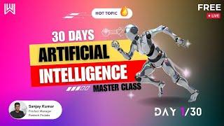 AI Master Class  - Day 1/30 - Sanjay Kumar | Pantech solutions | Pantech.AI | Warriorsway