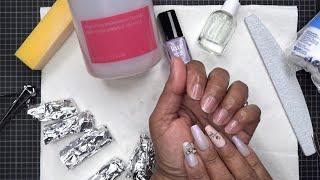 How I Safely Remove my Apres Nails Gel-X Nail Extensions! With or Without a Nail Drill!