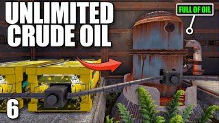 I ONLINE RAIDED THIS WATER BASE FOR UNLIMITED CRUDE OIL | Solo Rust