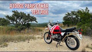 R100GS Paris Dakar Testing